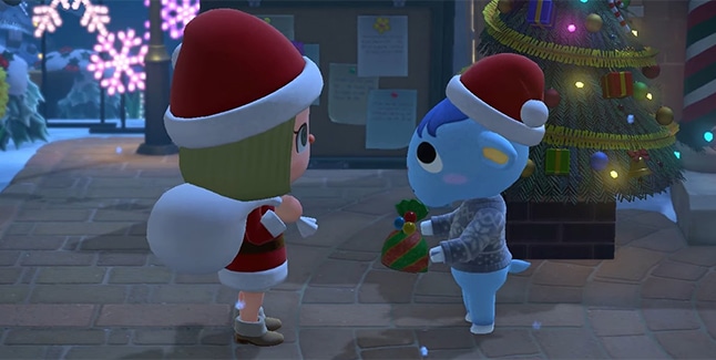 Animal Crossing New Horizons Winter Update Banner