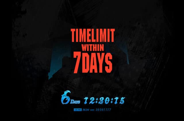 TIMELIMIT WITHIN 7 DAYS