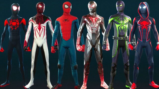 Marvel Spider Man Miles Morales Suits
