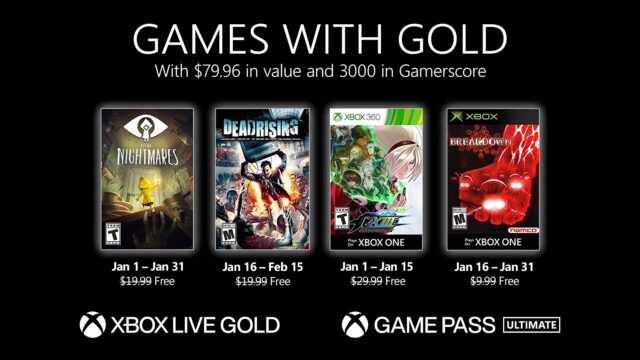 January 2021 Games with Gold