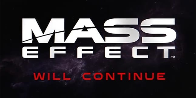 Mass Effect Will Continue