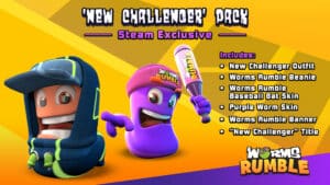 Worms Rumble New Challenger Pack