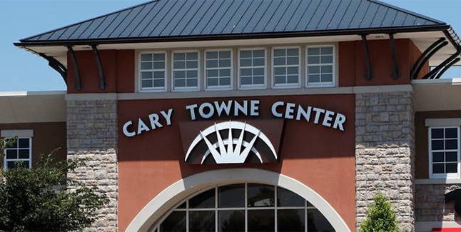 Cary Towne Center Banner