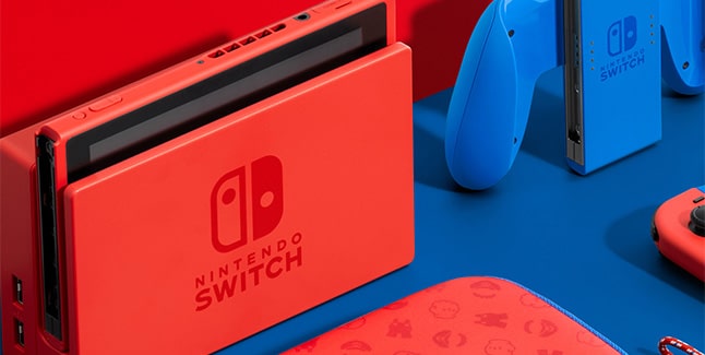 Switch Mario Red & Blue Edition Banner
