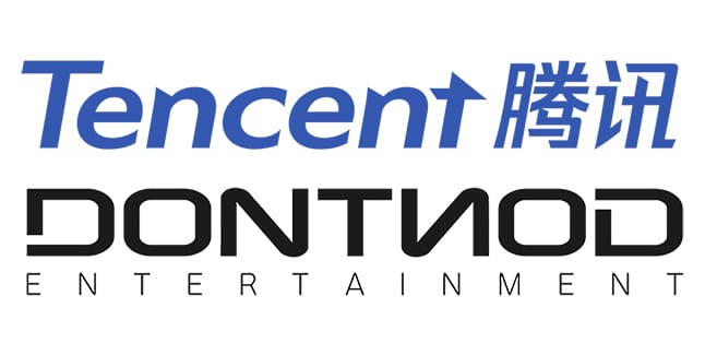 Tencent Dontnod Entertainment Logos