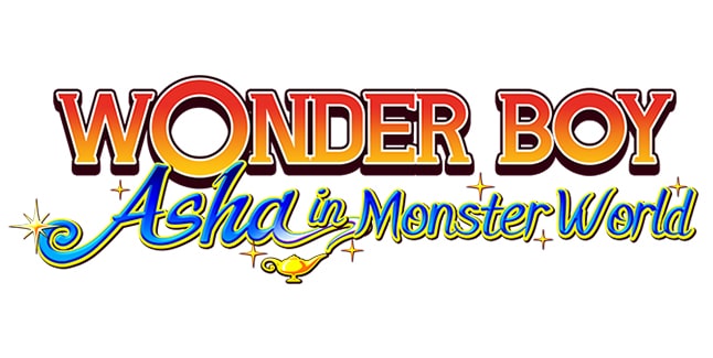 Wonder Boy Asha in Monster World Logo