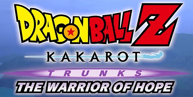 Dragon Ball Z Kakarot Trunks The Warrior of Hope Logo