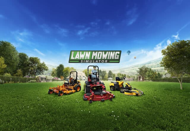 Lawn Mowing Simulator Key Art