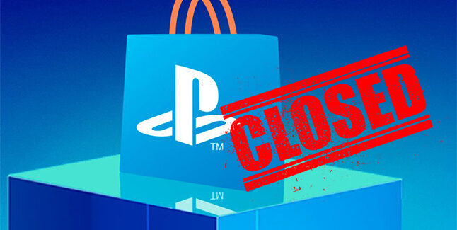 PlayStation Store Closed Banner