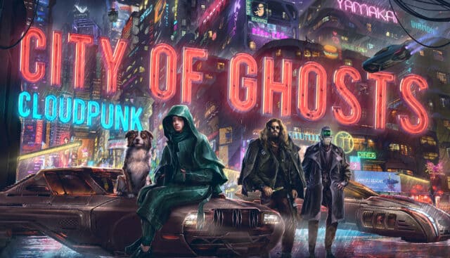 Cloudpunk City of Ghosts Key Art