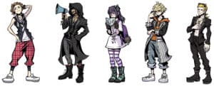 NEO The World Ends With You Character Art