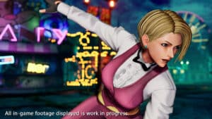 The King of Fighters XV King Screen 1