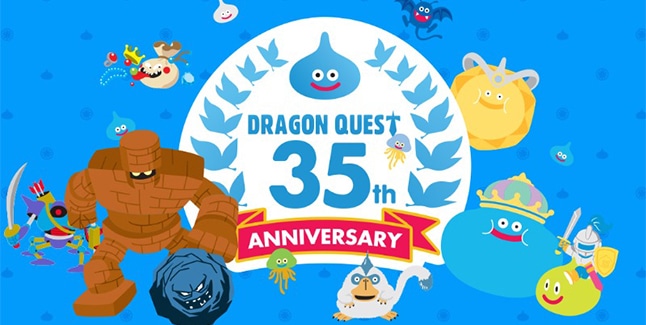 Dragon Quest 35th Anniversary Special Live Stream Banner