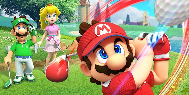Mario Golf Super Rush Banner