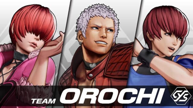 The King of Fighters XV Team Orochi