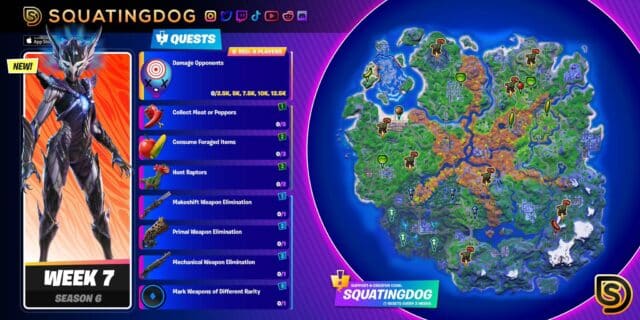 Fortnite Chapter 2 Season 6 Week 7 Challenges Guide - Video Games Blogger