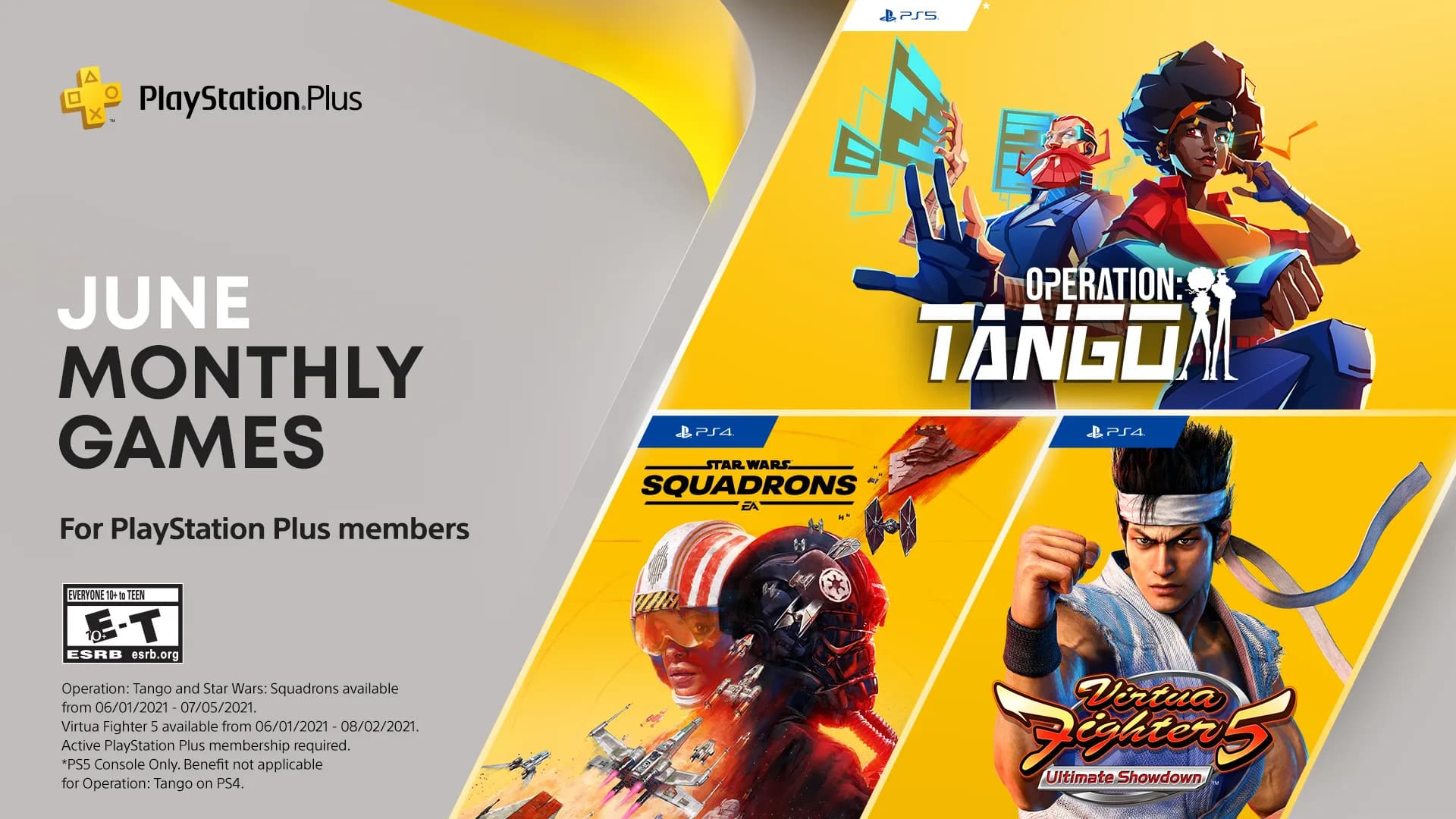PlayStation Plus Games for June 2021