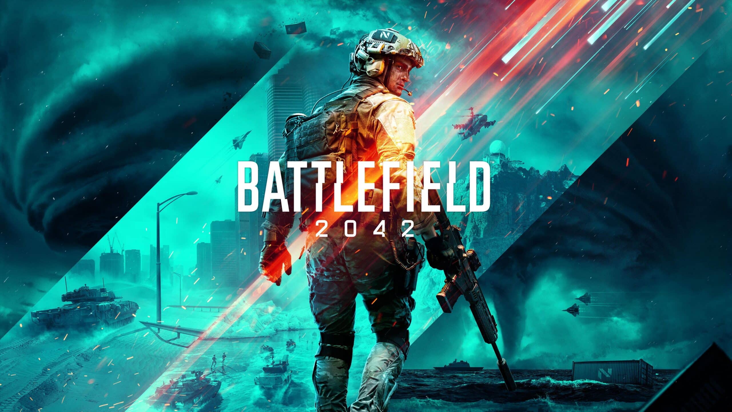 Battlefield 2042 Logo key art