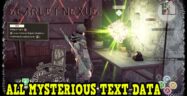 Scarlet Nexus Mysterious Text Data Locations Guide