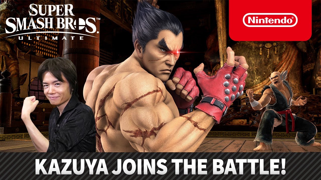 Super Smash Bros. Ultimate Kazuya Released