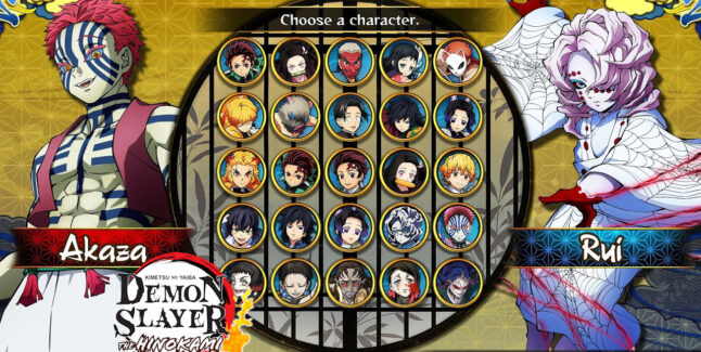 Demon Slayer: Kimetsu no Yaiba - The Hinokami Chronicles Unlockable Characters