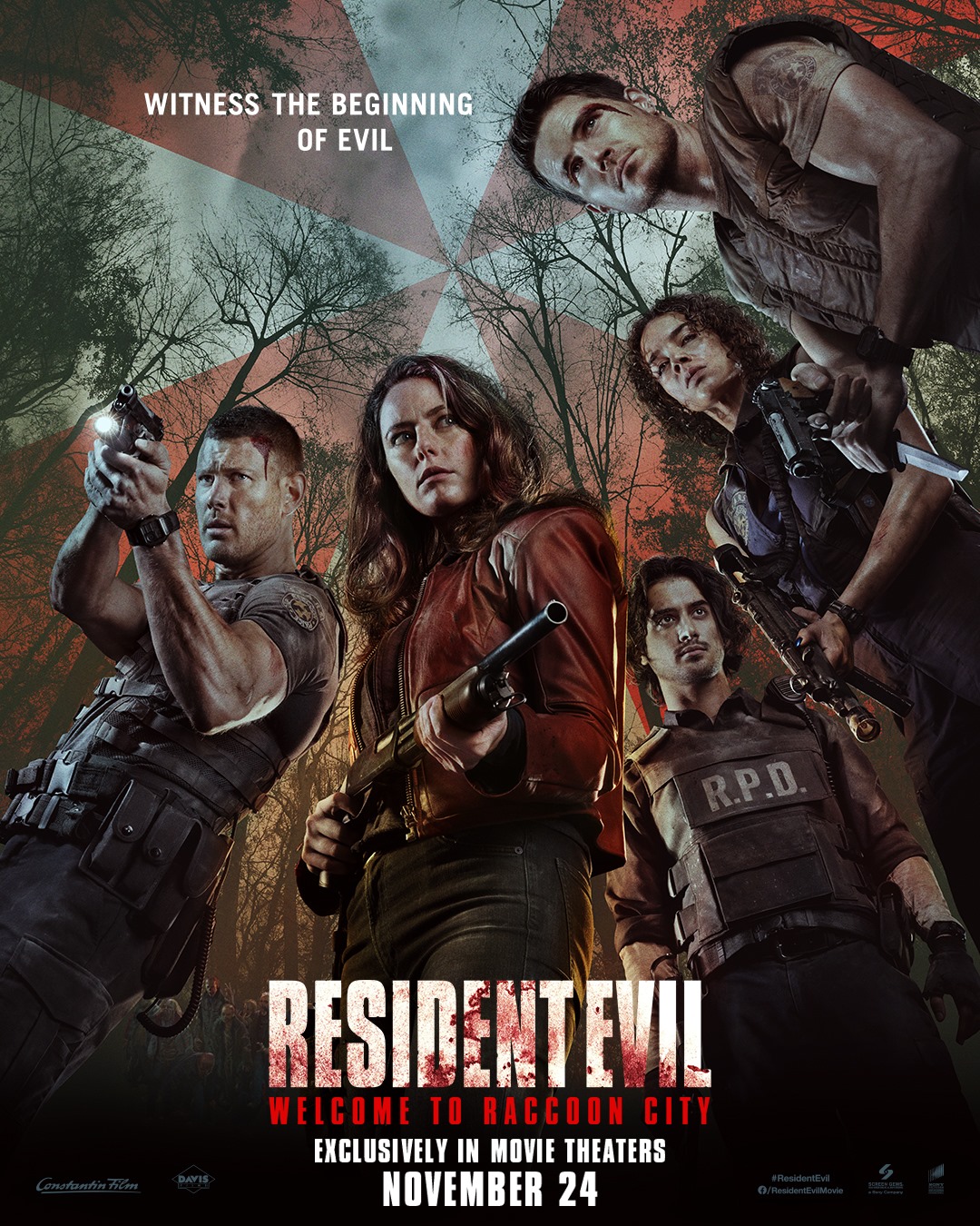 Resident Evil: Welcome To Raccoon City Movie Poster