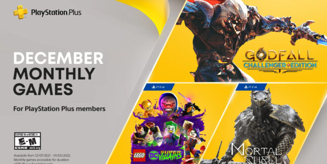 PlayStation Plus Games for December 2021 Lineup