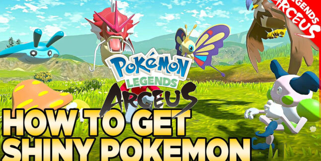 Pokemon Legends: Arceus How To Find Shiny Pokemon