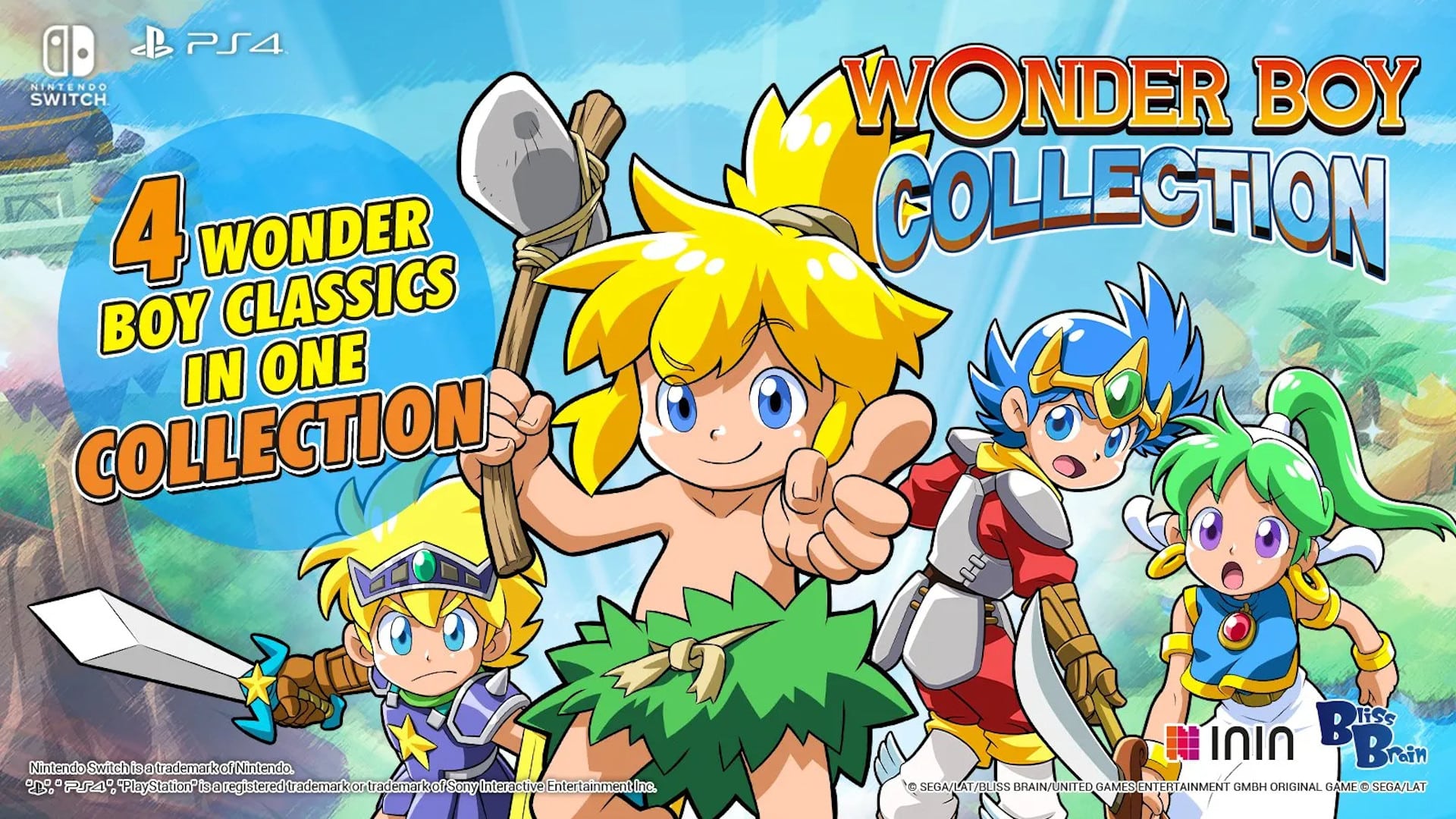 Wonder Boy Collection Cheats