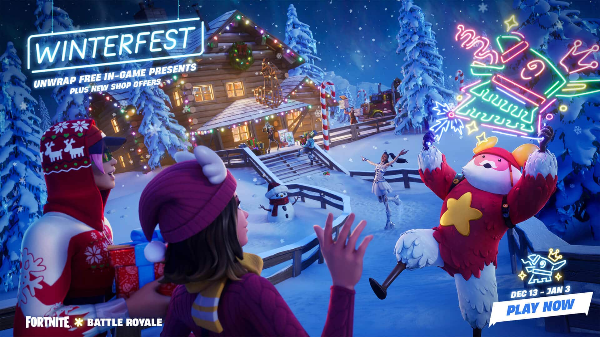 Fortnite Chapter 4 Week 2: Winterfest 2022 Challenges Guide