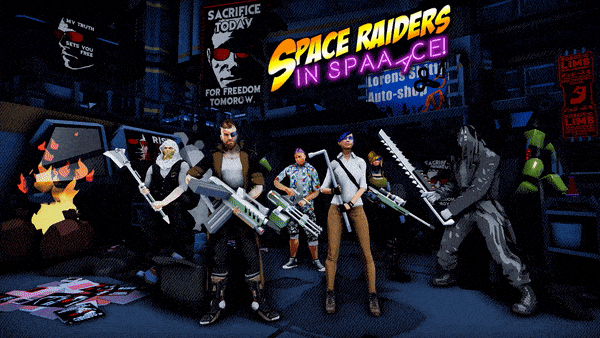 Space Raiders in Space game release