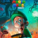 The Super Mario Bros Movie Luigi VS Dry Bones Phone Wallpaper