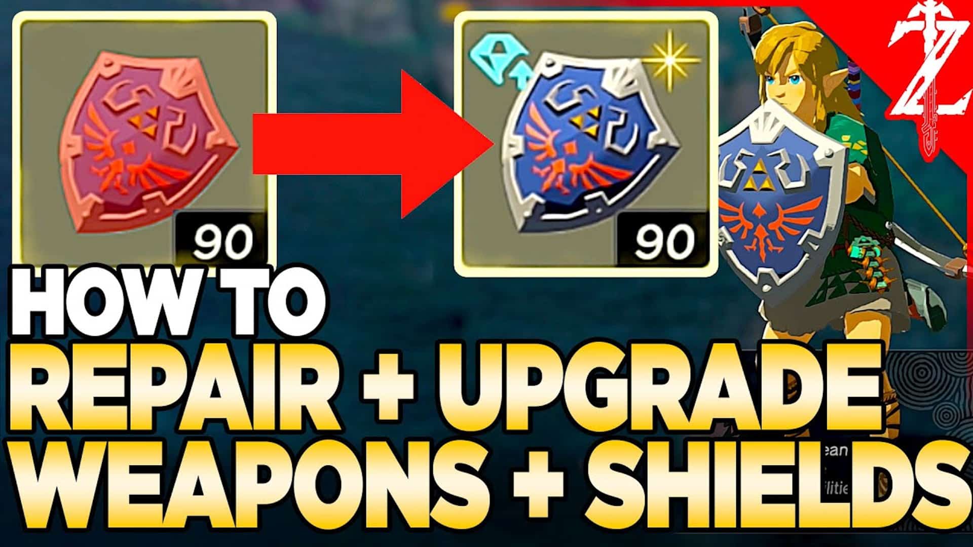 The Legend of Zelda: Tears of the Kingdom How To Repair & Upgrade Weapons, Bows & Shields