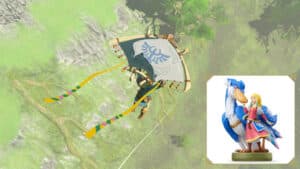 Zelda: Skyward Sword HD Zelda & Loftwing Amiibo Paraglider Skin Reward