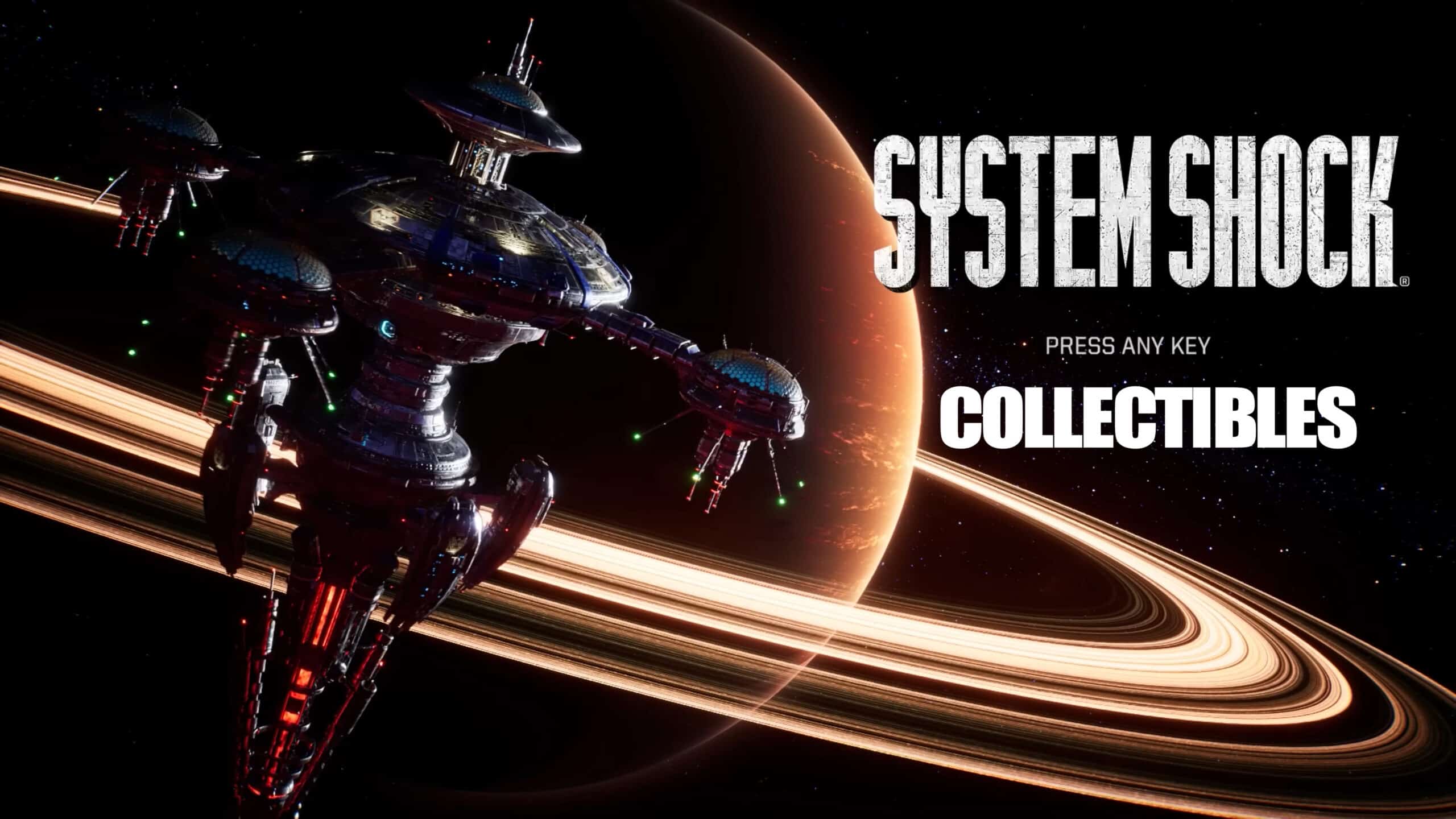 System Shock 2023 Remake Collectibles Gaming News