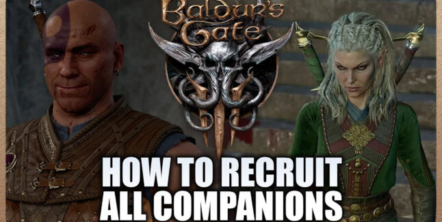 Baldur's Gate 3 Companions Locations Guide