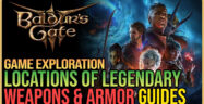 Baldur's Gate 3 Legendary Items, Weapons & Armor Locations Guide