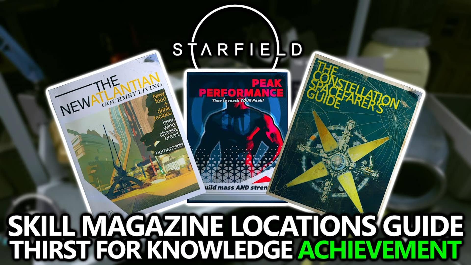 Starfield Skill Magazines Locations Guide